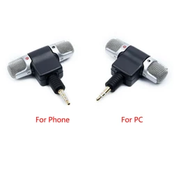Mini Microphone Stereo Mic for Laptop Microphone for Computer for Phone Mini Mic MIC-DS70P