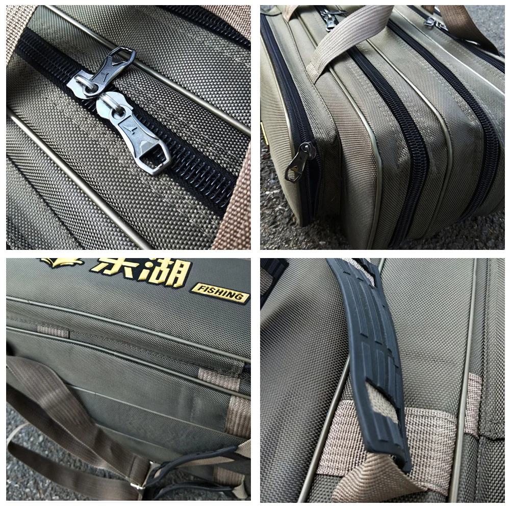XA220G Bolsa de Pesca Portátil Impermeable para Caña y Accesorios - imagen 5