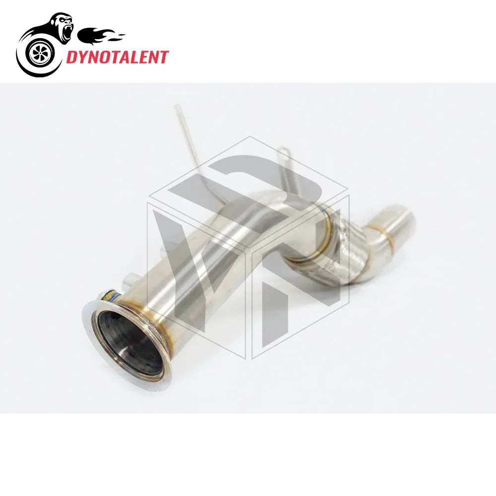 DYN RACING 3.0'' Stainless Steel 304 N57 Downpipe For B MW E90 E91 E92 E93  F01 F02 F07 330d 2007-2013 view 4