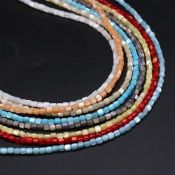 Natural Stone Sea Shell Multi-color Loosely Spaced Beads Can Be Used For DIY Bracelets, Necklaces, Earrings, Jewelry Making