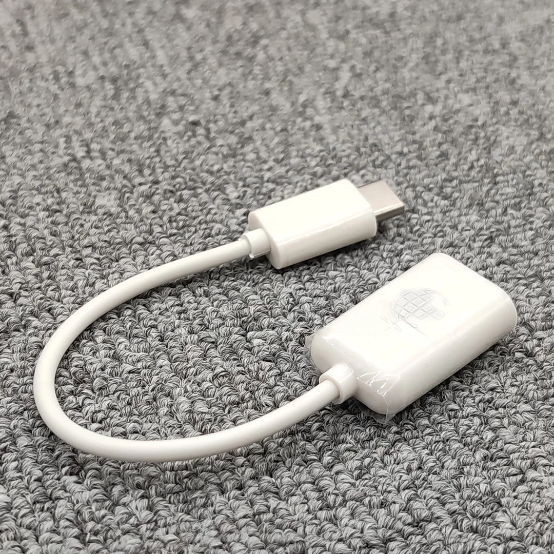 สายเคเบิลอะแดปเตอร์ OTG USB หญิงประเภท C ข้อมูลสายชาร์จอ่าน U Disk Adapter Plug