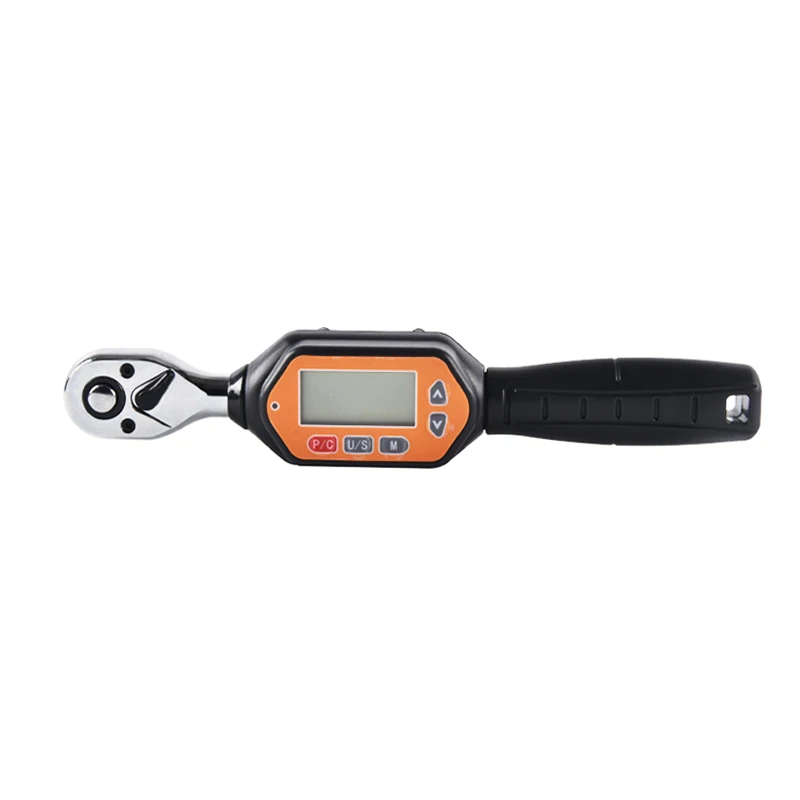 Chiave dinamometrica digitale preimpostata regolabile professionale strumento di riparazione auto bicicletta chiave dinamometrica testa a cricchetto bidirezionale 1/4 "3/8"