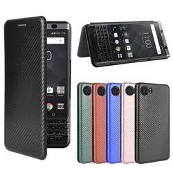For Luxury Flip Carbon Fiber Skin Magnetic Adsorption Case For Phone Bags