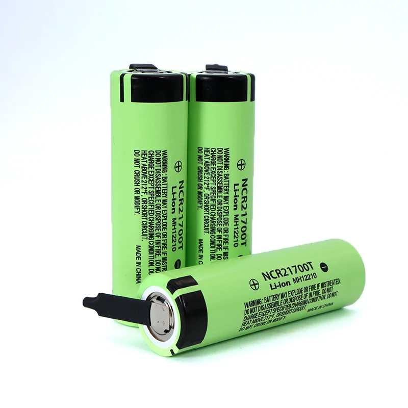 3.7V ncr121700t 4800mAh akumulator litowo-jonowy 21700 15A 5C wskaźnik rozładowania trójskładnikowy elektryczny samochód baterie litowe DIY nikiel