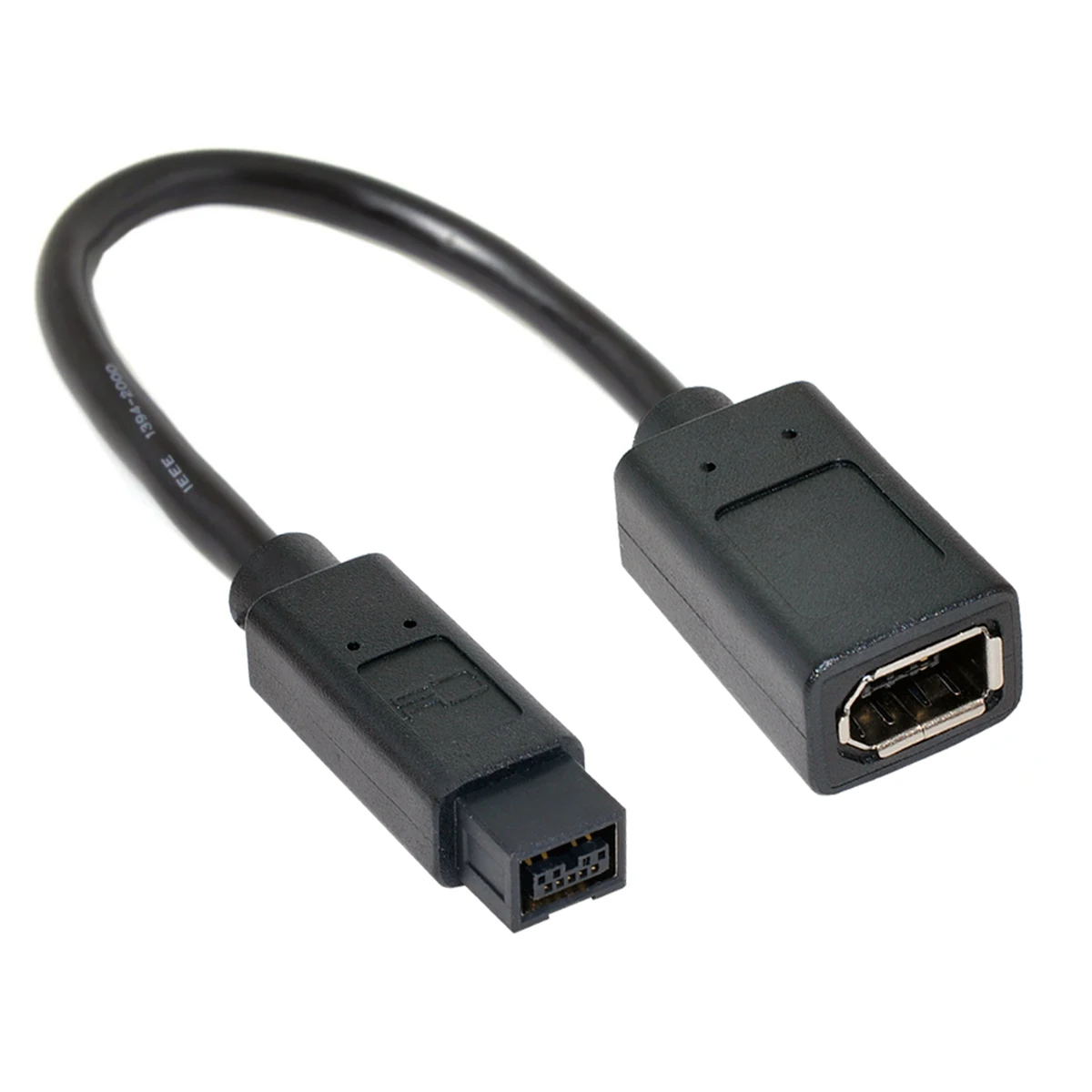 Chenyang 1394b 9Pin Male to IEEE 1394 6Pin Female Firewire 400 to 800 Cable 20cm