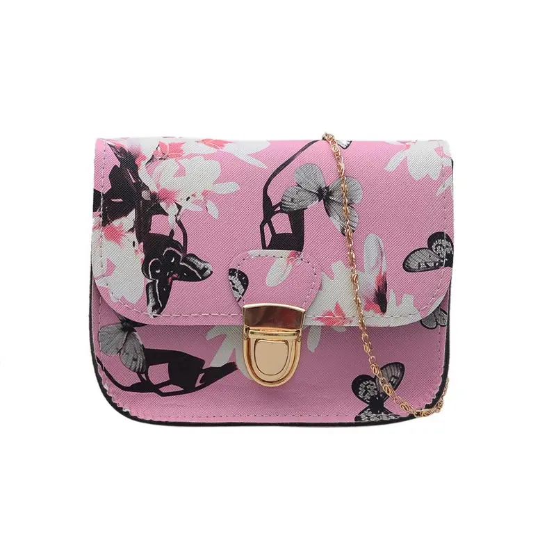 Sac à main rétro imprimé papillon fleur pour femme, sac messager initié, fourre-tout, sacs à bandoulière, meilleure vente, WT