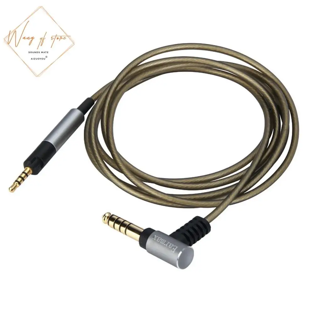Hifi OFC Audio Cable For Sennheiser HD 595 558 518 598 Cs SE SR Headphone BALANCED 2.5mm 4.4mm Plugs Vol Remote Mic 3.5mm