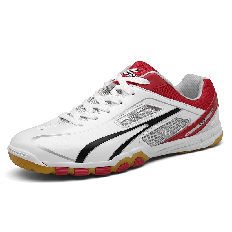 Men Women Professional Table Tennis Shoes Red Blue Lightweight Ladies Ping Pong Shoe Shock Antiski Man Badminton Sneakers