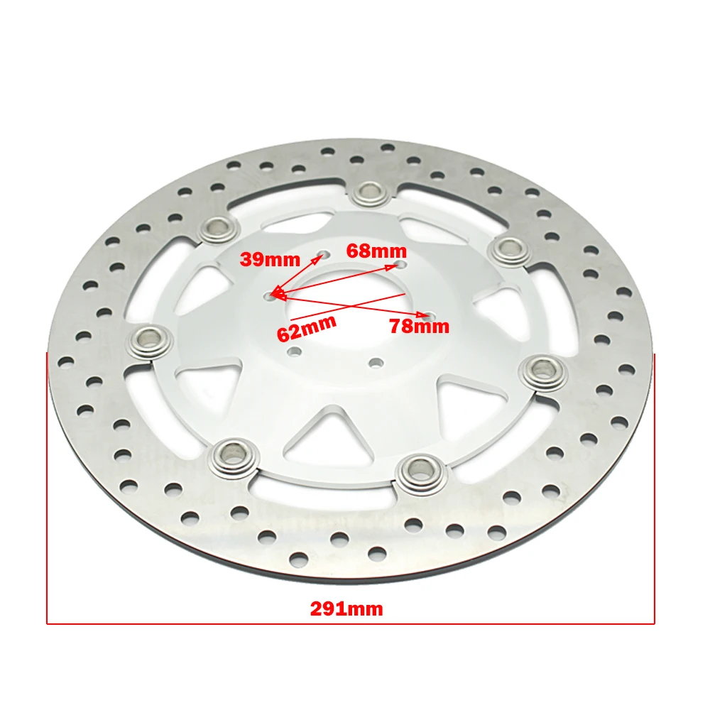 Motorcycle Front Brake Disc Rotor For Honda XL1000V Varadero GL1500 Valkyrie VFR800F Interceptor CBR900RR Fireblade CBR600F4