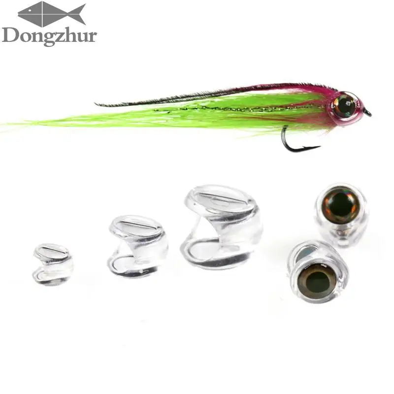 10pcs/set Fly Tying Fish Skull Head For Streamer Flies Material Lure Fishing For Fishing Bait Making Lure Fly Eyes With Eye 2021