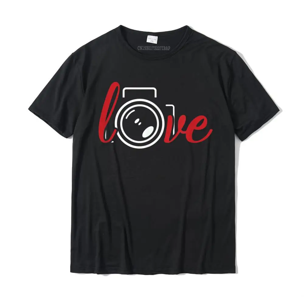 การถ่ายภาพ T เสื้อ Love ช่างภาพของขวัญ Tee เสื้อยืดพิมพ์ขนาดใหญ่ด้านบนเสื้อยืดผู้ชายผ้าฝ้ายเสื้อ Tees พิมพ์บน