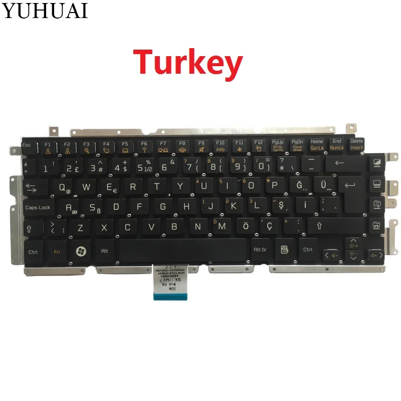 Laptop Keyboard for LG Z330 Z330-G Z340 Z350 Z355 Turkey TR/Canadian French CF/German GR black keyboard