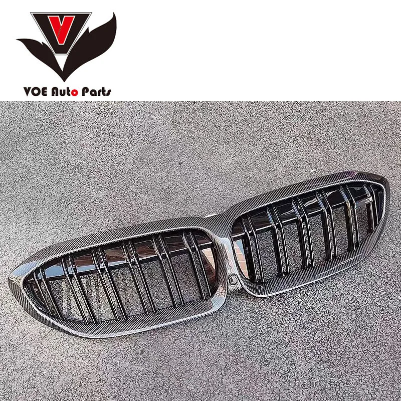 G20 M3-look G21 Carbon Fiber Gloss Black Car Styling Front Racing Grill Grille for BMW New 3 Series G20 G21 325i 325li 320Li