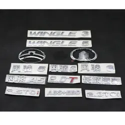 Car Front Bumper Logo Trunk Door Logo For  Great Wall Wingle 3 5 6 Emblem