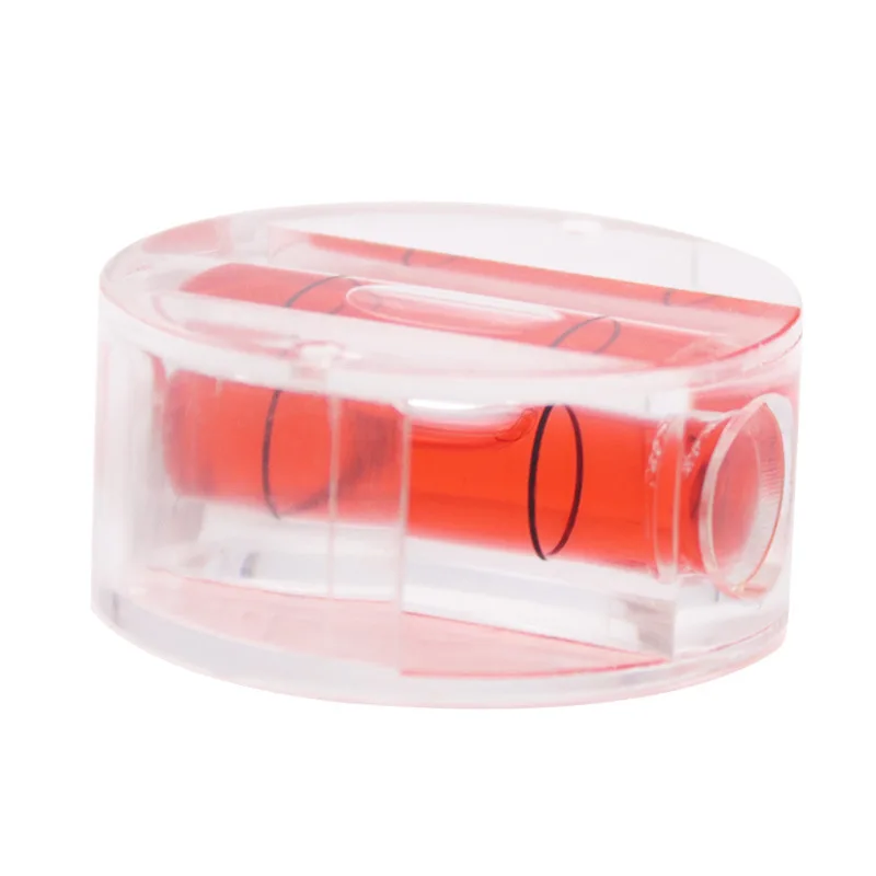 ความแม่นยำสูงวงกลมแนวนอน Bubble Mini Spirit ระดับ Bullseye ที่วัดระดับวัดระดับเลเซอร์เครื่องมือ