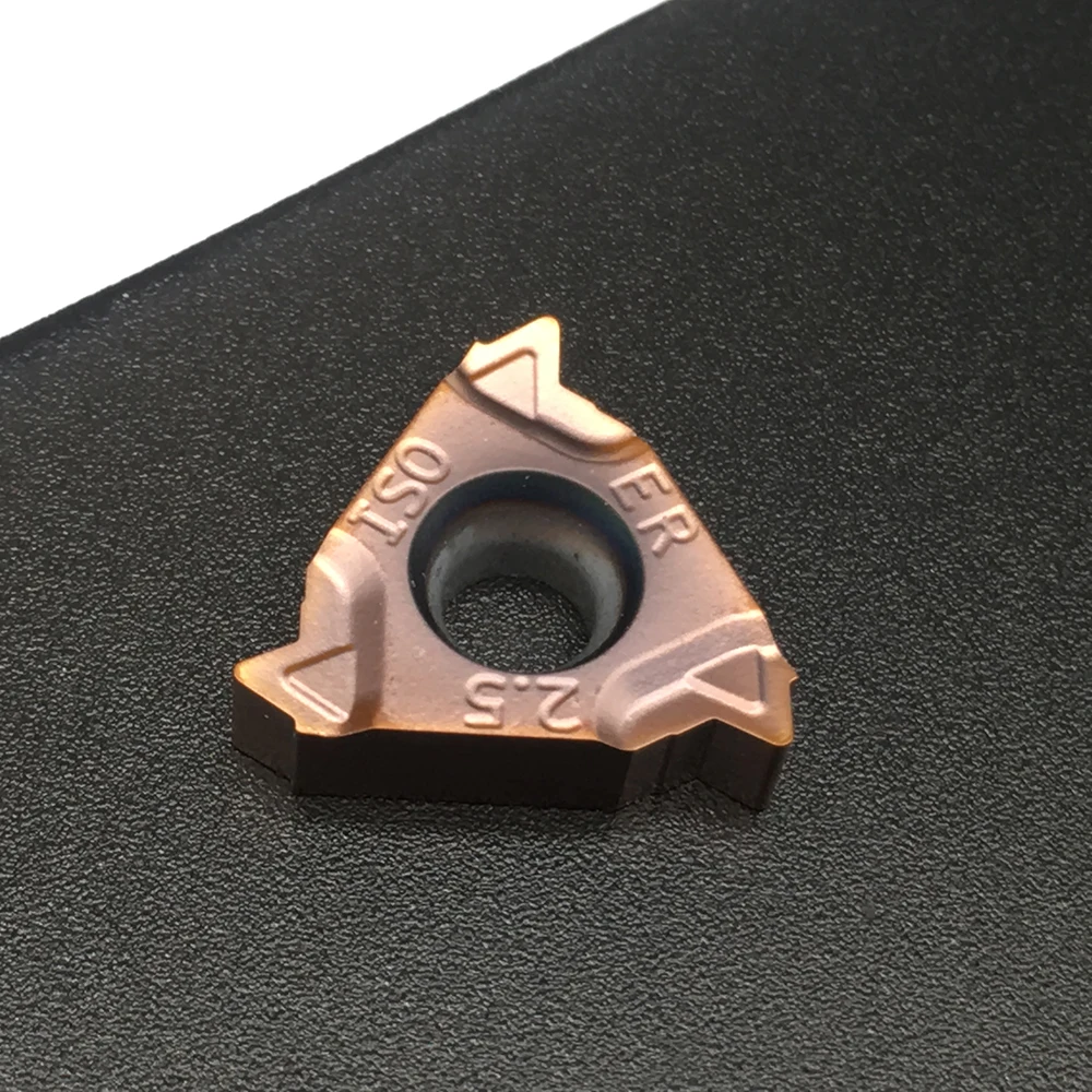 10PCS 16ER M 2,5 ISO FT1125 Werkzeughalter Threading Einsätze CNC Drehen Werkzeug Edelstahl Und Stahl Teile Sind Universal drehmaschine