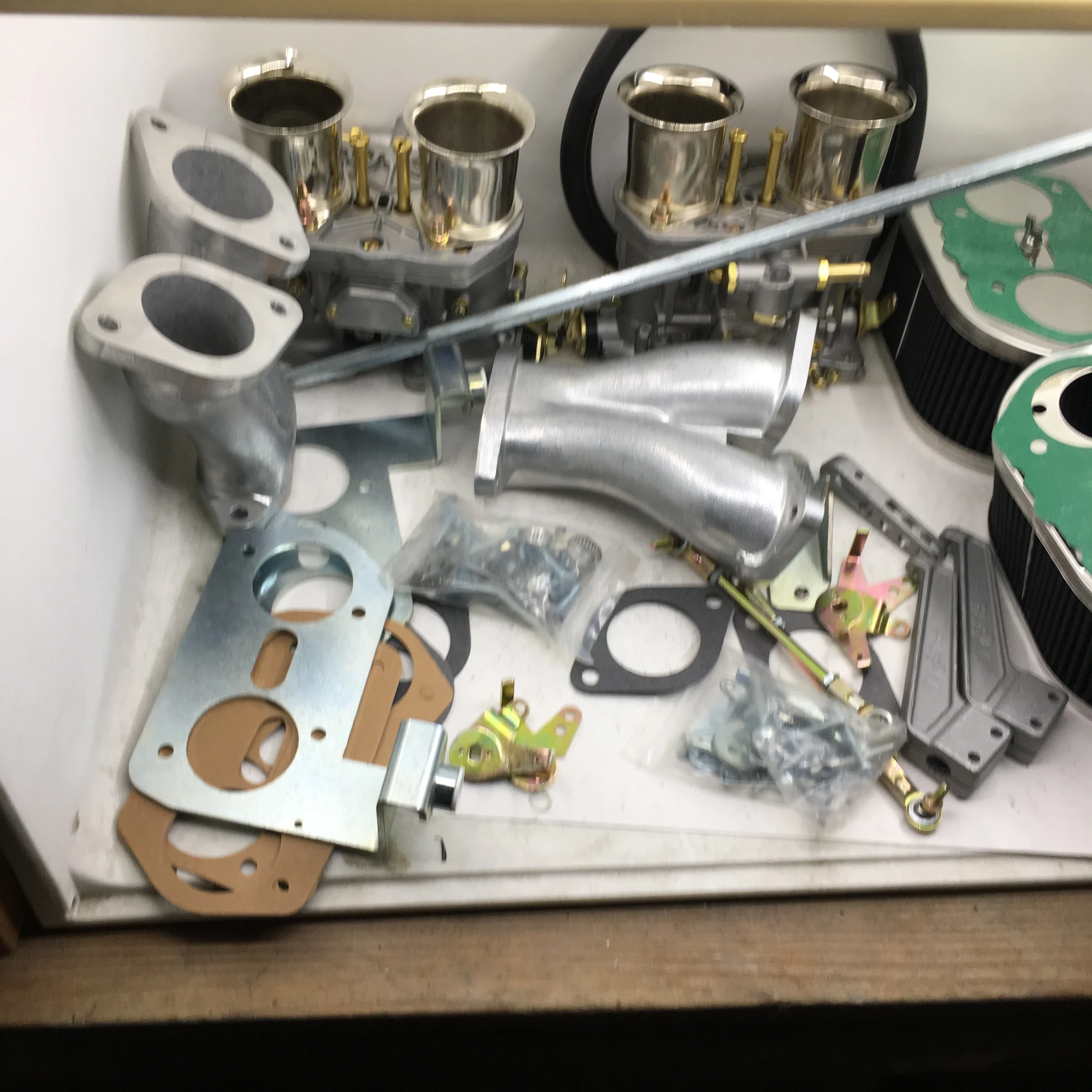 SherryBerg carburettor carb conversion kit for VOLKSWAGEN VW 40 IDF DUAL PORT TWIN 40IDF ECON KIT K1317 FAJS WEBER EMPI