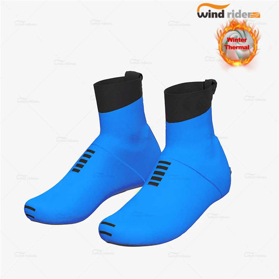 2021 Winter Thermal Fleece Cycling Shoe Cover Sports Men\'s MTB Cycling Women Shoes Cycling Rain Boots Cubre Ciclismo