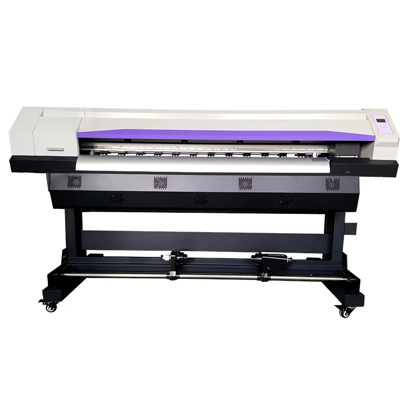 Free Shipping Large Format Printing Machine 1600Mm Eco Solvent Printer Dx5 1.6M Eco Solvent Plotter