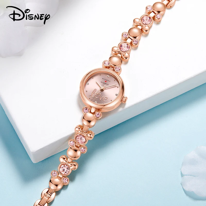 

Disney Dress For Women Trendy 2025 Quartz Wristwatch Bracelet женские наручные часы Luxury Band relogio feminino a prova d´água