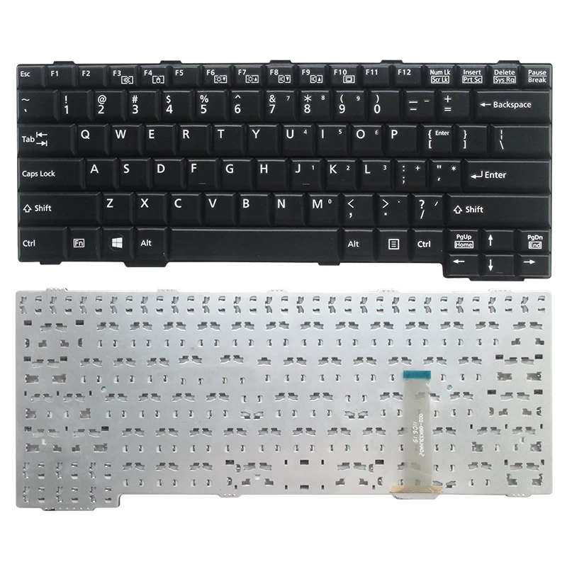 New US Keyboard for Fujistu SH760 SH560 SH761 SH561 A561/D A561/C S561 A574/H A573/G A553/G A553/H A572/E/F A552/E/F laptop