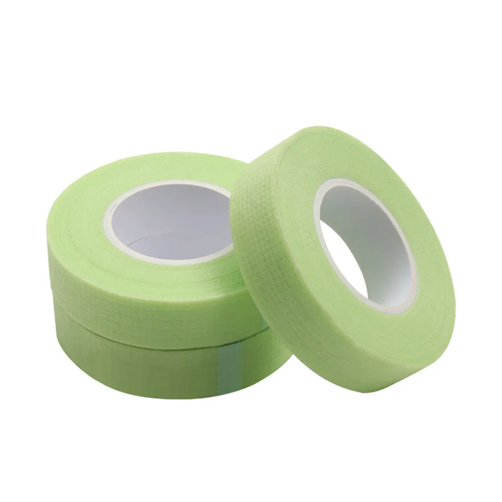 Paper-Pads Eyelash-Tape 16 Rolls Eyelash Extension Breathable Green Non-woven Adhesive Tape Eyelash Lash Extension Medical Tape