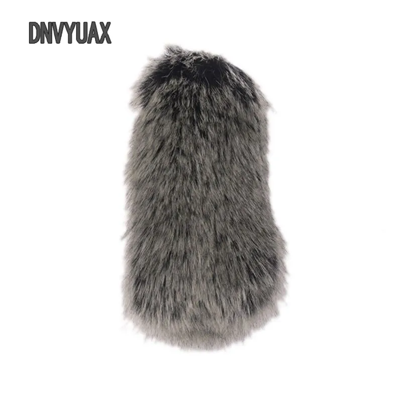 Artificial Fur Microphone Windshield Windscreen Muff for RODE VideoMic Go for Takstar SGC-598 MIC-01 NA-Q7 DeadCat Go