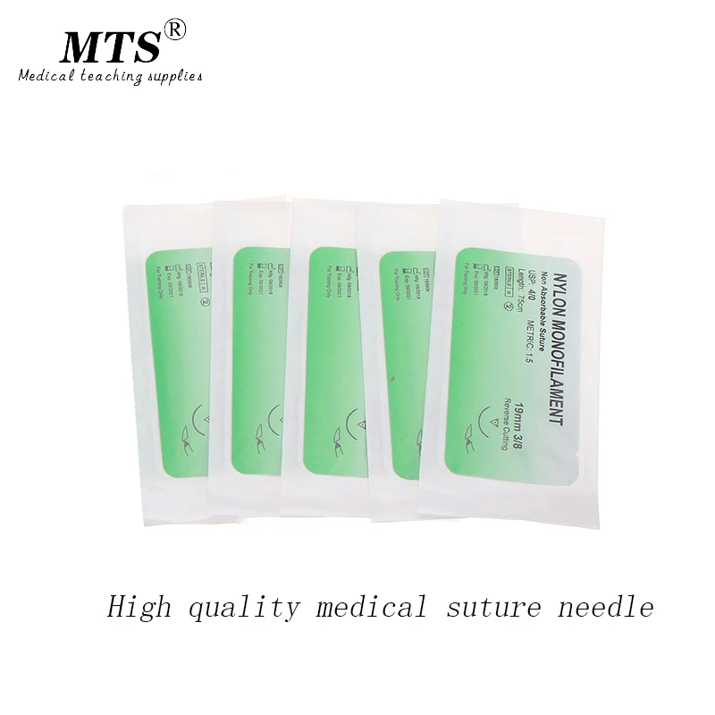 MTS Biological Dissection Tools Suture Silicone Thread Laboratory Equipment Tools Scissors Tweezers Knife Handle image 6