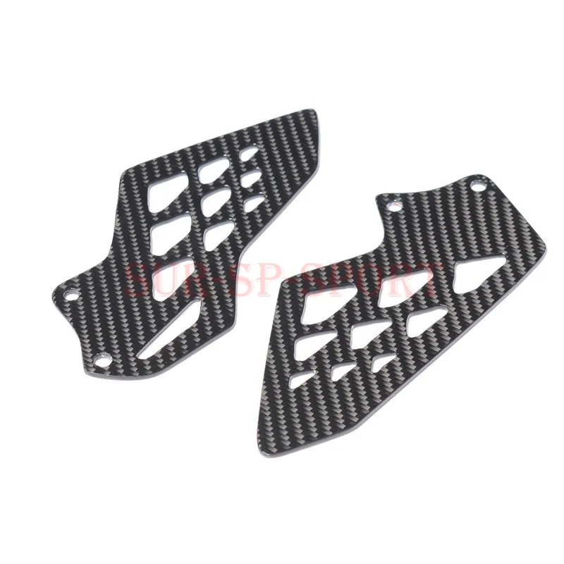 

Heel Plate Guard Cover For BMW S1000RR 2009 2018 Full Carbon Fiber 100% Twill