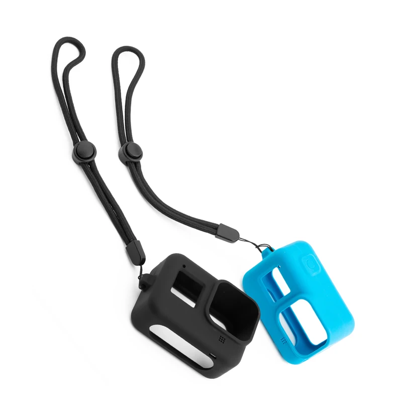 Мягкий силиконовый защитный чехол с черной рамкой для Gopro Hero 8