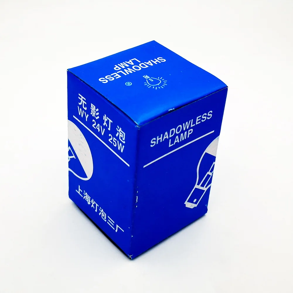 24v 25w lâmpada shadowless shanghai não 3 bulbo fábrica ba15d 24v25w