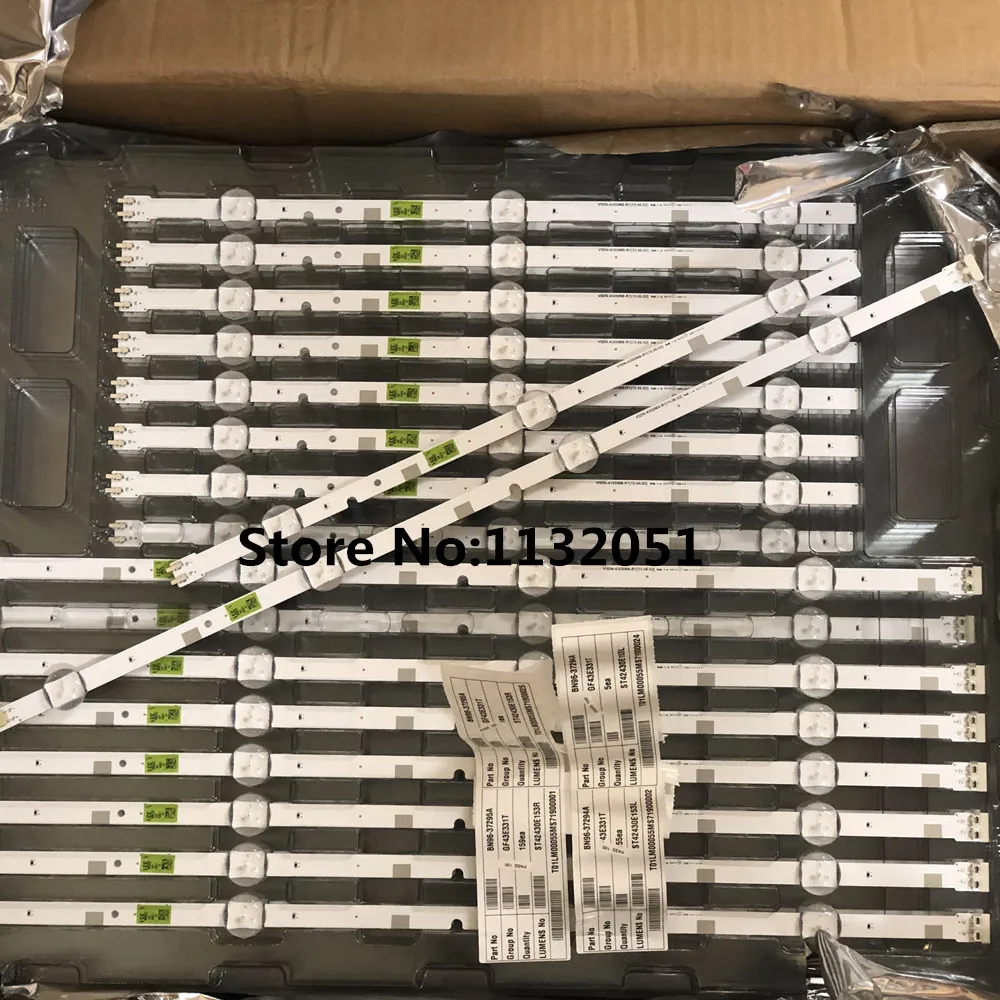 Tira de luces LED de iluminación trasera, accesorio para 43 FHD-L R UE43N5300AU UN43J5290 UN43J5290AG UN43T5300 UA43N5380 UE43N5300 UE43N5000 UA43N5100