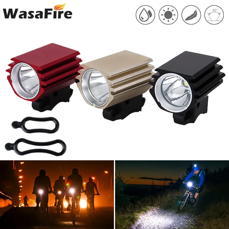 WasaFire XM-L2 LED Bike Front Light 1800LM Super Bright Bicycle Light Road Bike MTB Headlight Cycling Head Lamp Flashlight