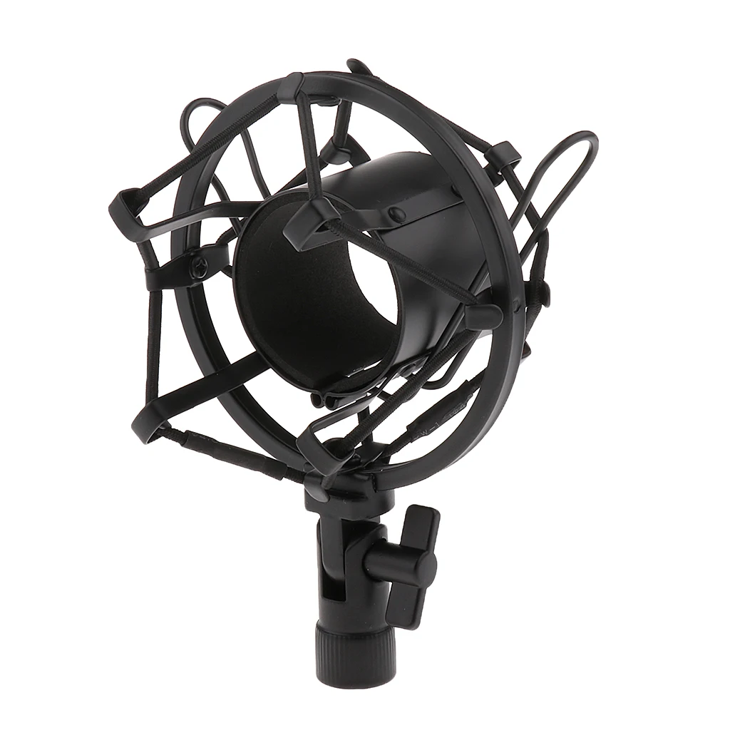 ANTI SHOCK MOUNT HEAVY DUTY SHOCKMOUNT MIC MICROPHONE CRADLE 43-50MM