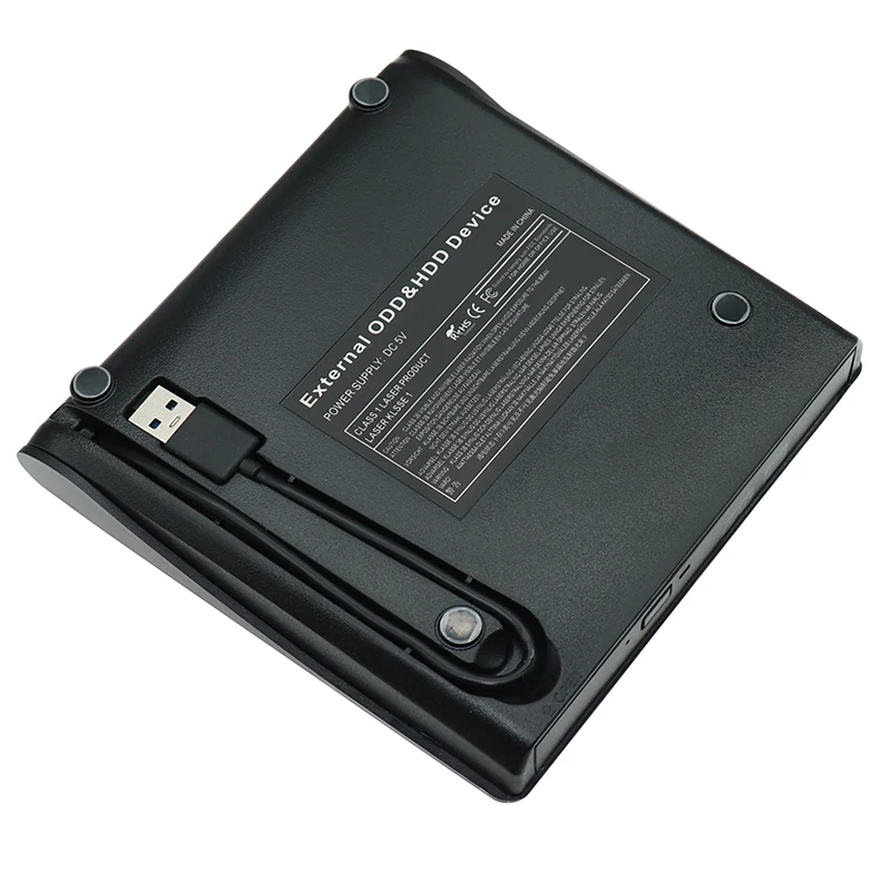 USB 3.0 Slim External DVD RW CD Writer Drive Burner Reader
