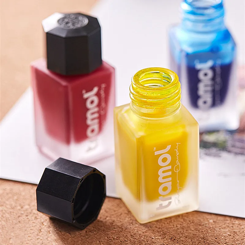 Tramol 18ml Ink Bottle Sugar Candy Color Waterproof Fadeless for Fountain Pen Art Brush Marker Painting Drawing School A6874