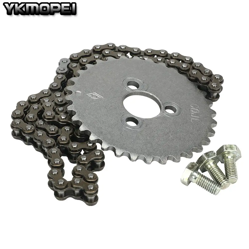 90 Tautan Timing Chain 32T Timing Gear Sprocket untuk Lifan 150 150cc 1P56FMJ Horizontal Kick Starter Mesin Aksesoris Suku Cadang