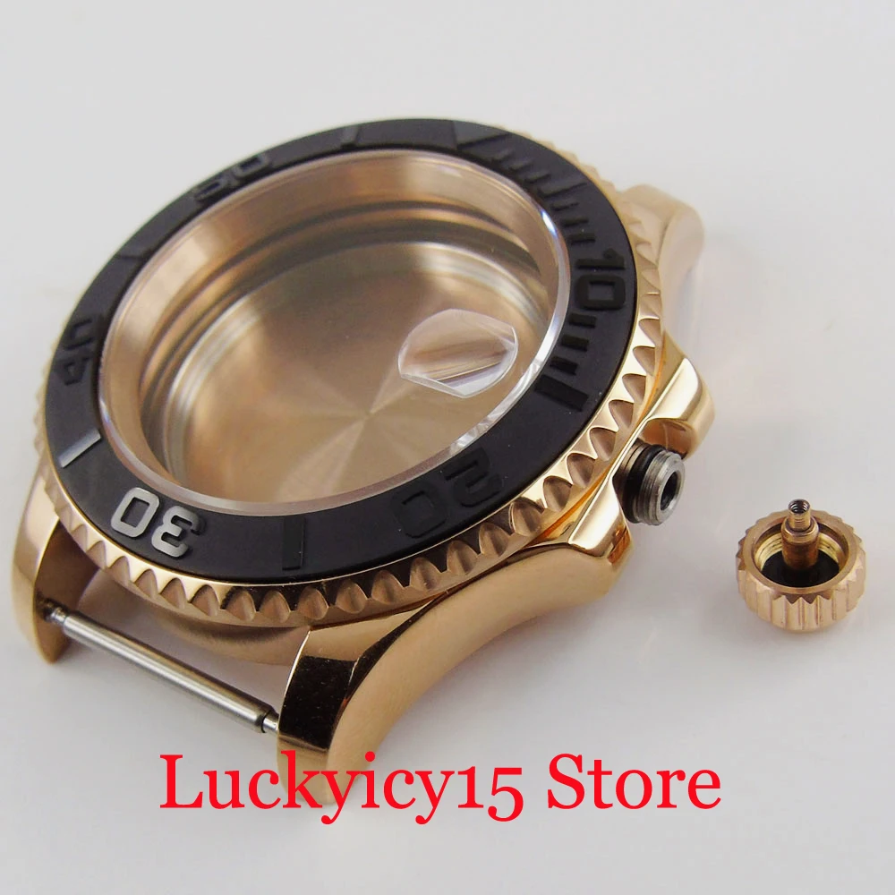 

Top Quality Polished 41mm Watch Case Fit ETA 2836 MINGZHU 2813 Movement