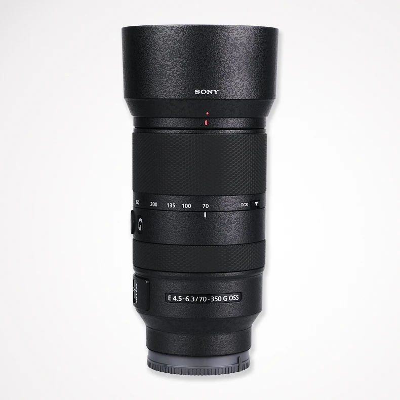 Película protectora de lente para SONY E70-350mmF4.5-6.3GOSS, pegatina de piel para lente, película de envoltura, funda protectora antiarañazos