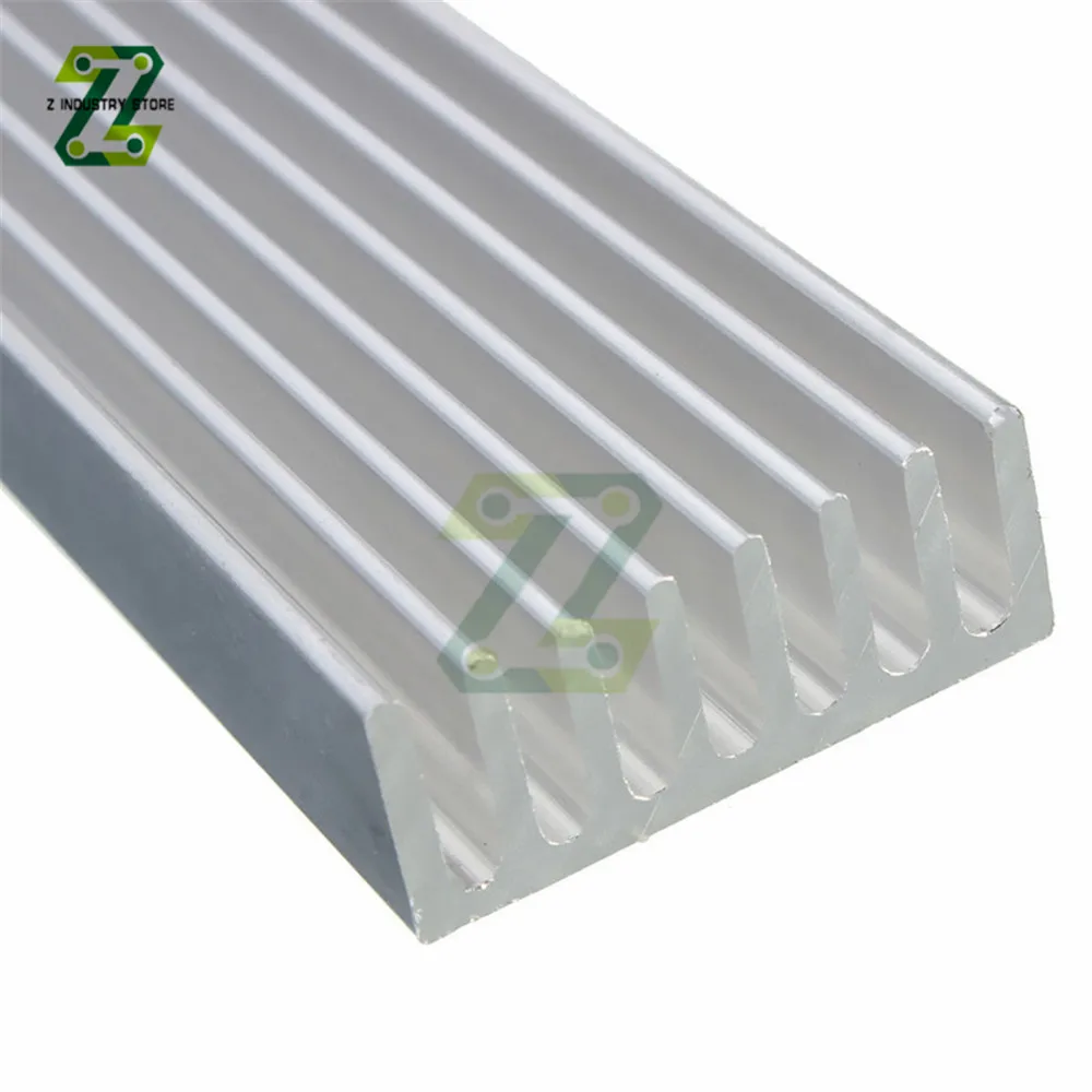 100x25x10 مللي متر المبرد مبادل حراري من الألومنيوم مقذوف بالوعة الحرارة ل LED الإلكترونية تبديد الحرارة التبريد برودة