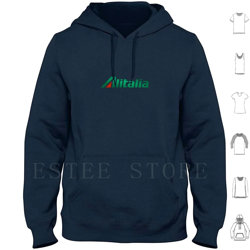 Best Edition Alitalia Logo Hoodie Long Sleeve Alitalia Racing Car Logo Italy Abarth Lancia 037 Engine Rally 131 A320