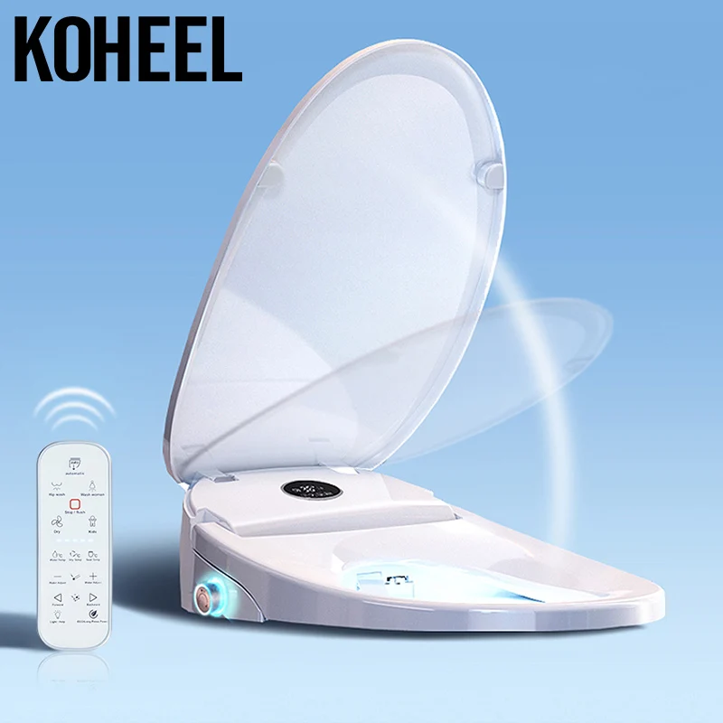 KOHEEL 3 color  Auto SPA Smart Toilet Seat Temperare Display Smart Knob Toilet Seat Cover Electronic Bidet Toilet Seat New