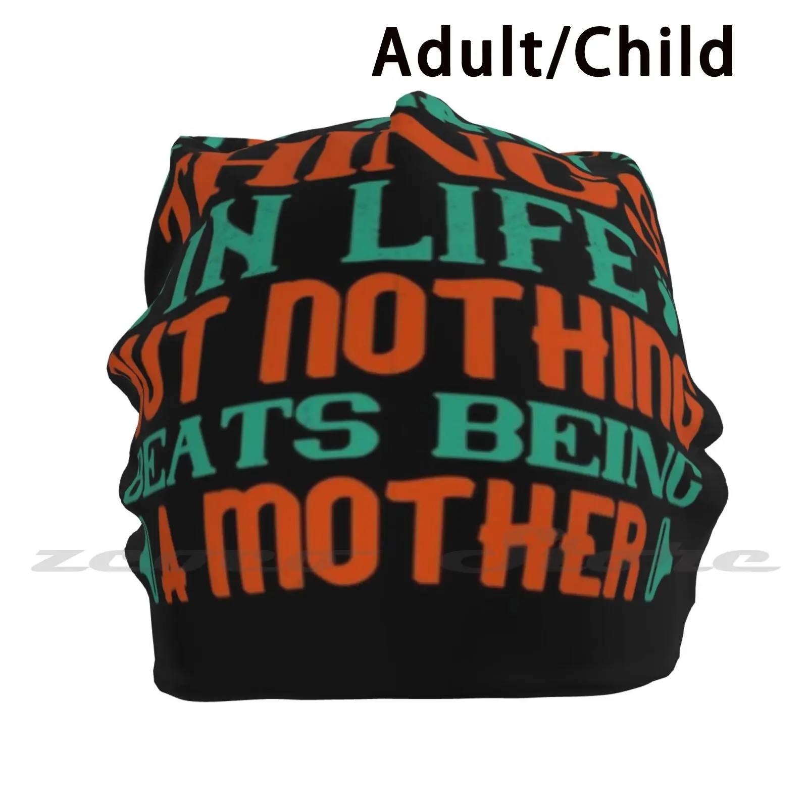 I Am Proud Of Many Things In Life But Nothing Being A Mother Personalized Pattern Knit Hats Plus Size Elastic Soft Cap Mother