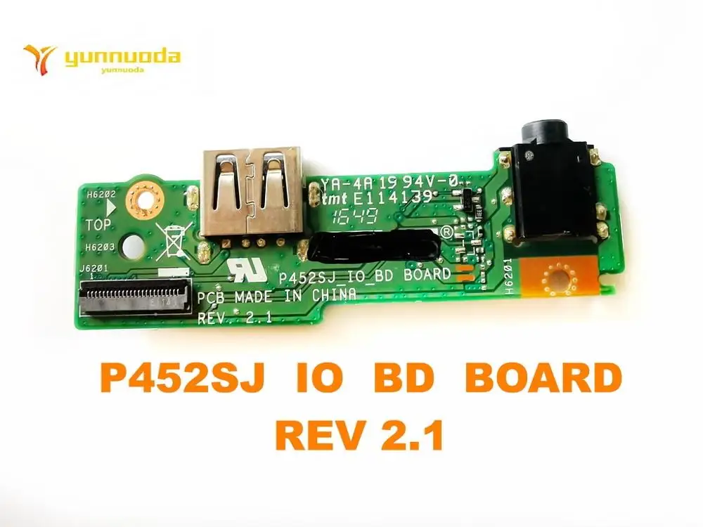 Original for ASUS P452SJ  USB board Audio board P452SJ  IO  BD  BOARD  REV 2.1 tested good free shipping