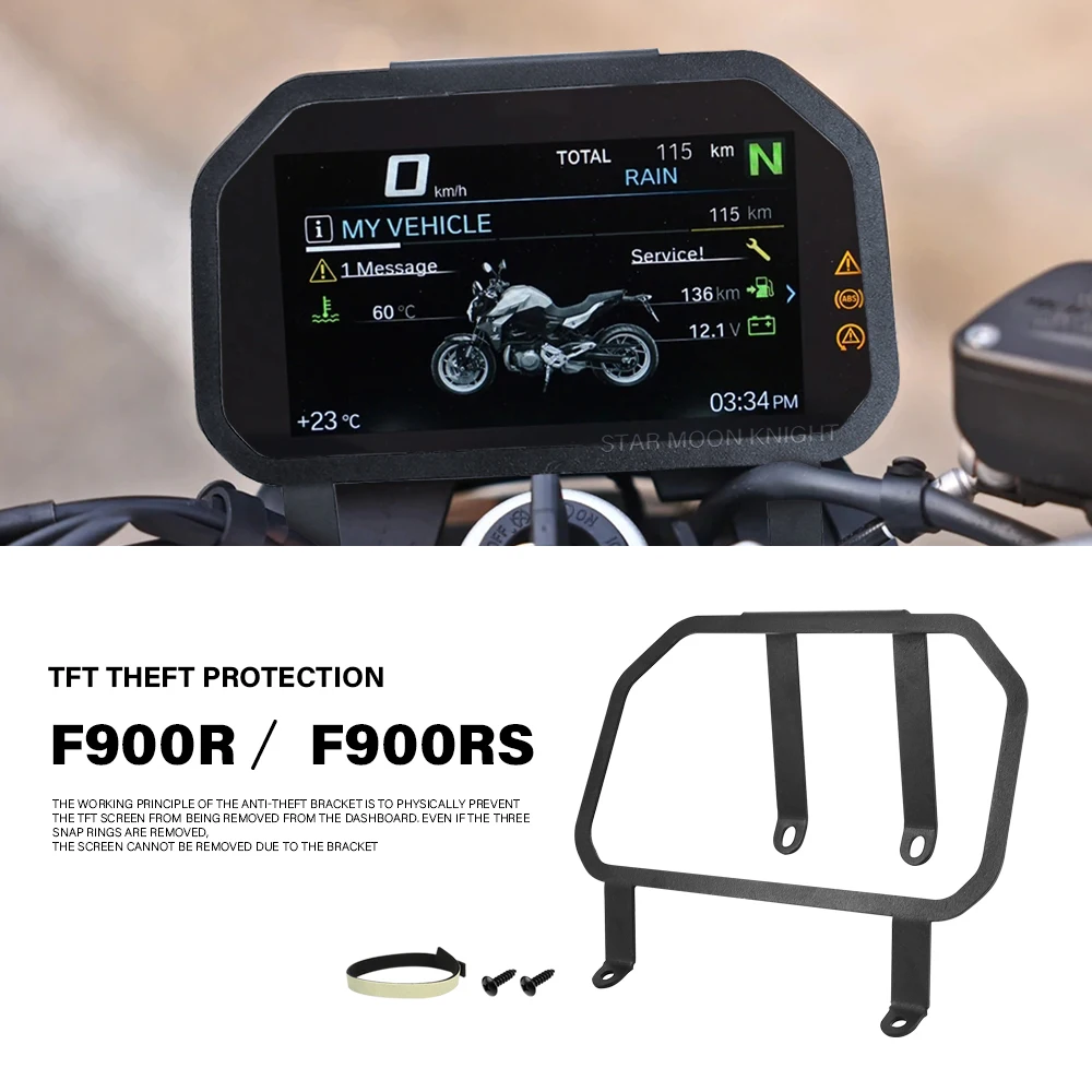 

Motorcycle Accessories Meter Frame Cover TFT Theft Protection Screen Protector Instrument Guard For BMW F900R F 900 R F900RS