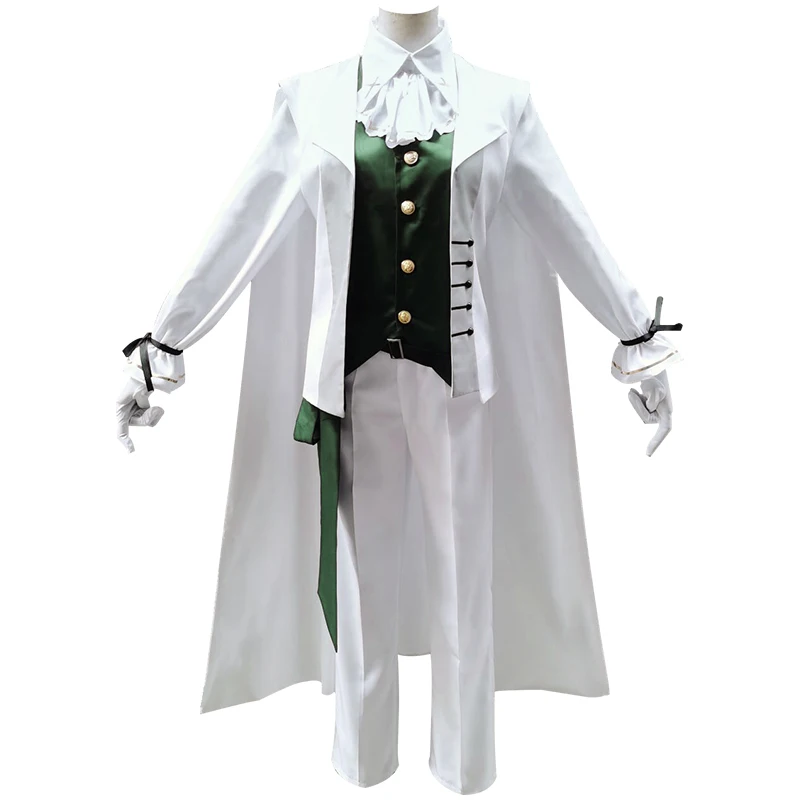 

Anime Identity V Survivor Aesop Carl Game Cosplay Costume Set Daily Men/Women Halloween Carnival Party Uniform New Skin