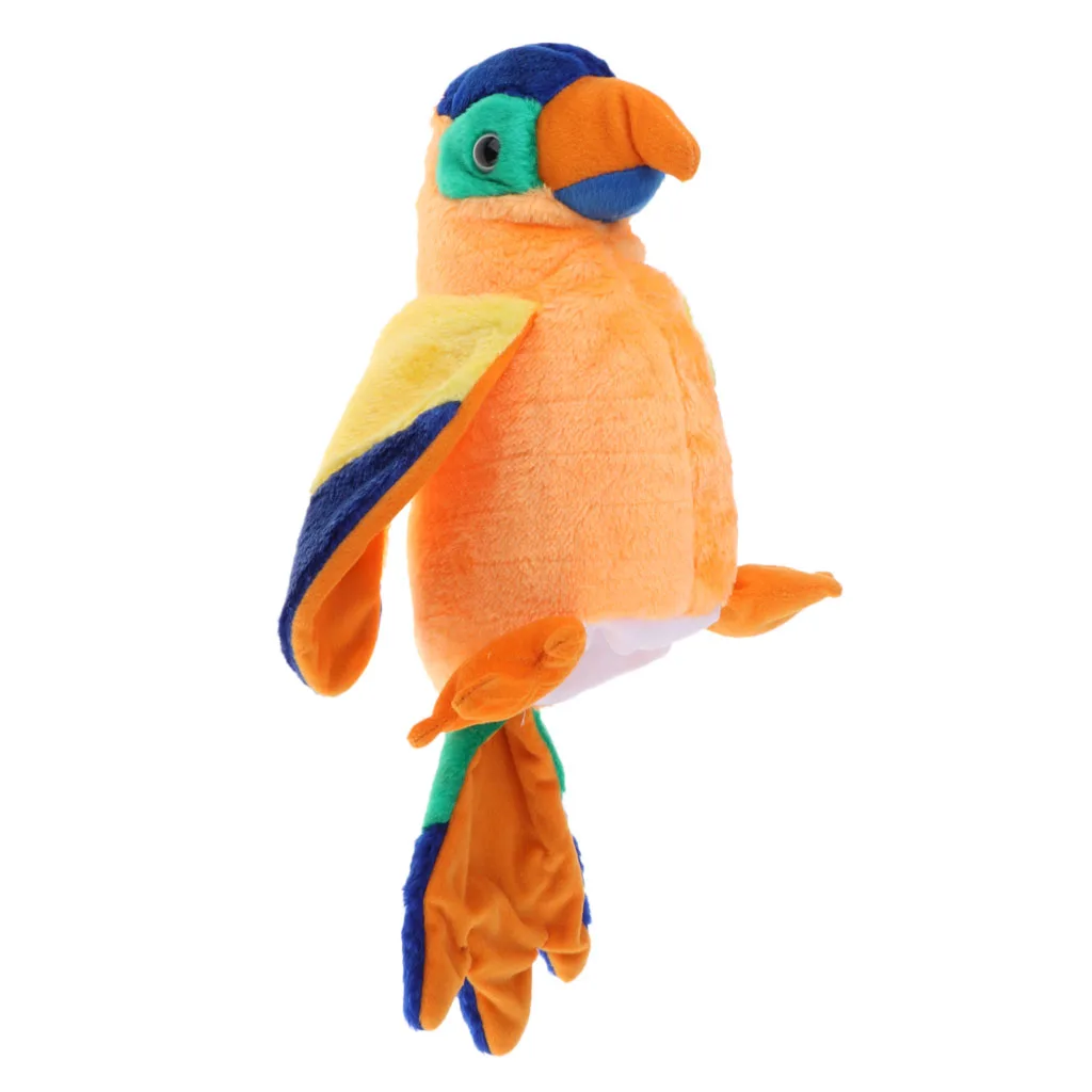 Creative Parrot Golf Head Covers 460CC Driver Wood Clubs Headcovers Sets Plush Cloth