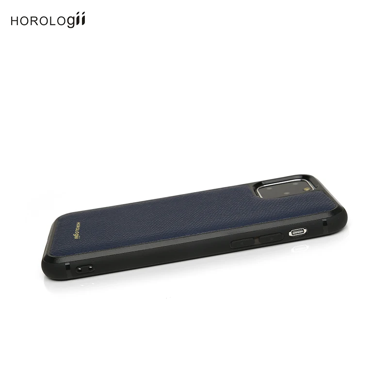Horologii CUSTOM INITIALS FREE Phone Bumper Case for Iphone 17 16 12 Pro Max 13 14 15 Cover Italian Leather Epsom Dropship