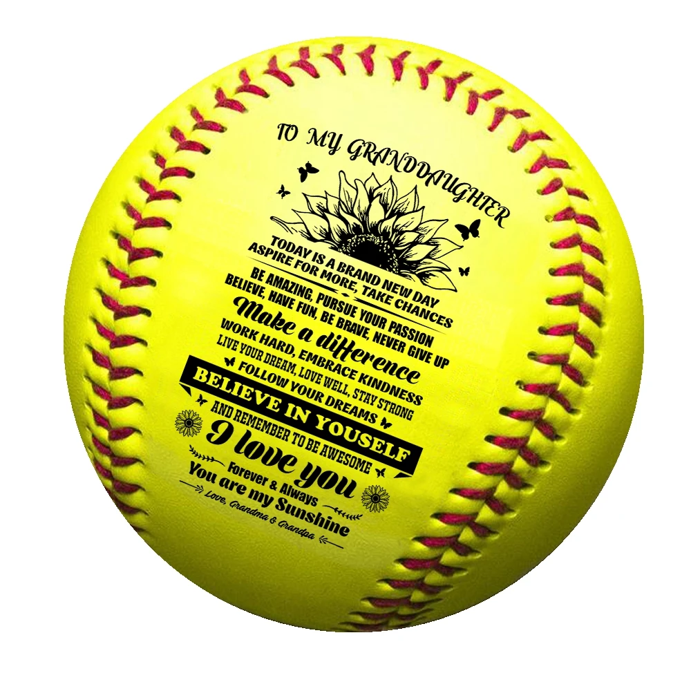 Grandma And Grandpa To My Daughter Laugh Love Live softball Birthday Graduation Christmas Gift.