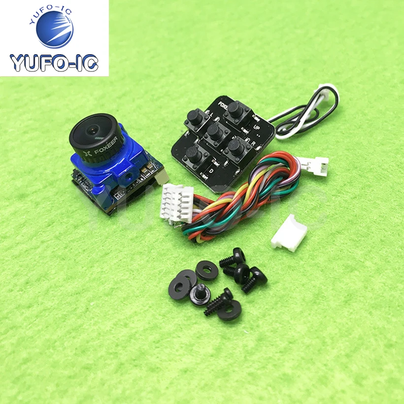 1pcs Foxeer Racing Through The Machine FPV Camera Mini Small Brushless OSD Navigation Mode 5.8G Image Transmission B6FPV